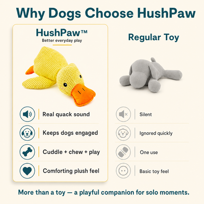 HushPaw™ Duck Toy