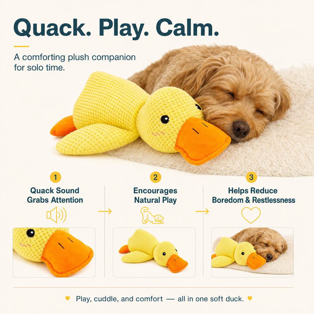 HushPaw™ Duck Toy