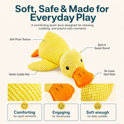 HushPaw™ Duck Toy